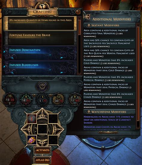 path of exile map device.